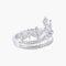 Bague 53 Bague Couronne Diamants 58 Facettes AB594