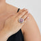 Bague 53 Premier Joyaux - Bague or blanc rubis 58 Facettes 240400
