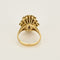 Bague 57 Bague en or jaune, rubis et diamants 58 Facettes B250549