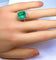 Bague 51 Bague émeraude 5,32 carats et diamants 58 Facettes AB303