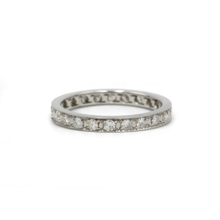 Wedding ring - White gold diamonds