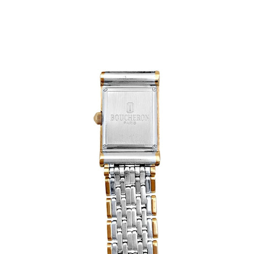 Montre Montre Boucheron, "Reflet", acier et or jaune. 58 Facettes 34769