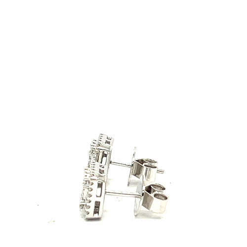 Boucles d'oreilles Boucles d'oreilles en or jaune 18 carats et diamants 58 Facettes