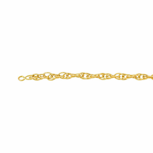 Collier Collier Maille torsadée Or jaune 58 Facettes 4638675CN