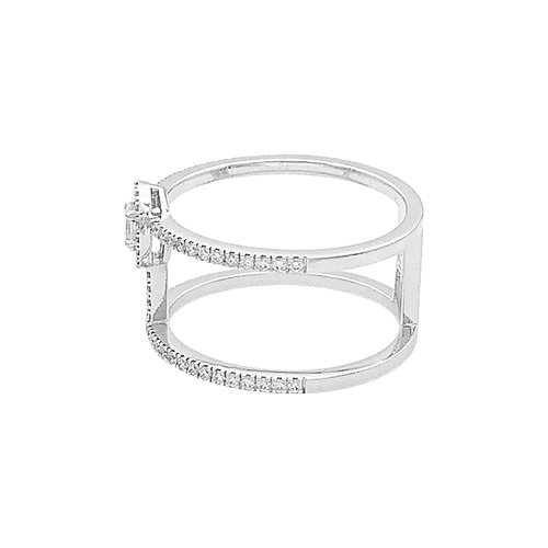 Anello Messika "Glam'Azone" oro bianco, diamanti. 