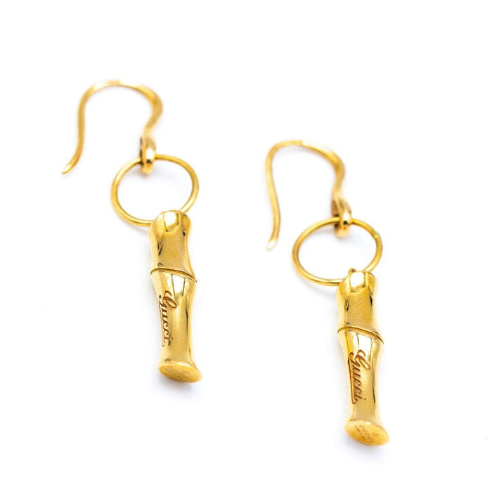 Boucles d'oreilles GUCCI - Boucles d'oreilles GUCCI collection BAMBOO en or jaune 58 Facettes D363214SO