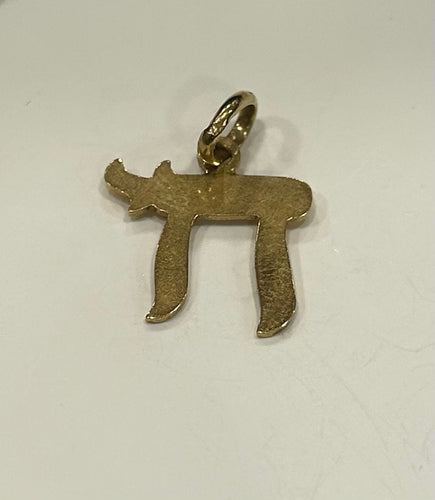 Pendentif Pendentif HAÏ or jaune 58 Facettes LP235/3