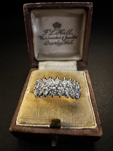 Bague 54 Bague Diamants 1,5 ct 58 Facettes