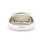 Bague 54 Bague Bulgari Tronchetto en or blanc 58 Facettes 14556