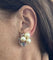 Boucles d'oreilles Boucles d'oreilles perles pierres de couleur et diamants 58 Facettes 30438