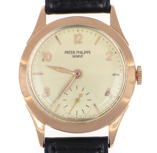Montre Patek Philippe - Montre Calatrava 565R vintage en or rose 18k 58 Facettes