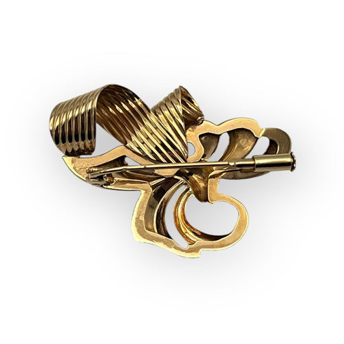 Broche Broche or jaune style ancien 58 Facettes 149058817