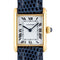 Montre Cartier Tank Louis Cartier Small Model 18k Gold Ref 03 58 Facettes