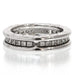 Bague 51 BULGARI - Bague B.Zero1 or blanc diamants 58 Facettes 111