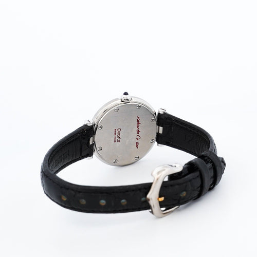 Bracelet Cartier Santos Vendôme - Ivory roman dial - SM 58 Facettes