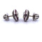 Boucles d'oreilles Boucles d'oreilles anciennes en or blanc, diamants et rubis 58 Facettes