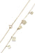 Collier Collier or jaune cubes 58 Facettes 089141