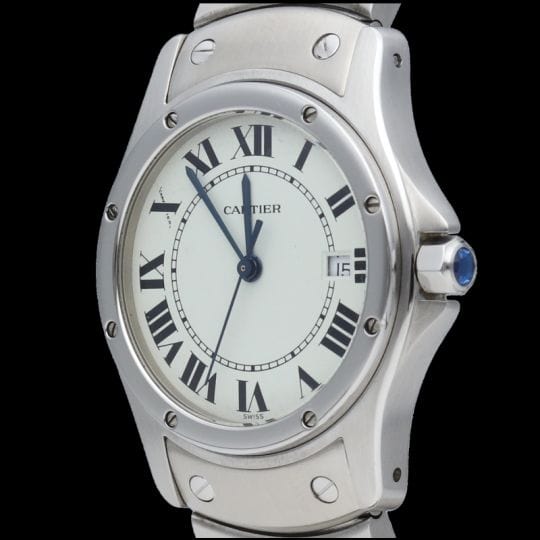 Montre Cartier Montre Santos Ronde 58 Facettes MT40299