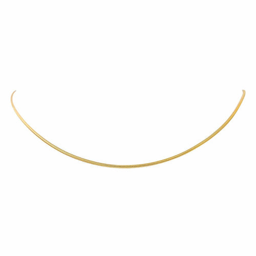 Collier Collier Maille serpentine Or jaune 58 Facettes 4588212CN