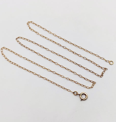 Collier Chaine vintage or jaune 58 Facettes A02611