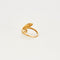 Bague Bague 2 ors serpent 58 Facettes LP654