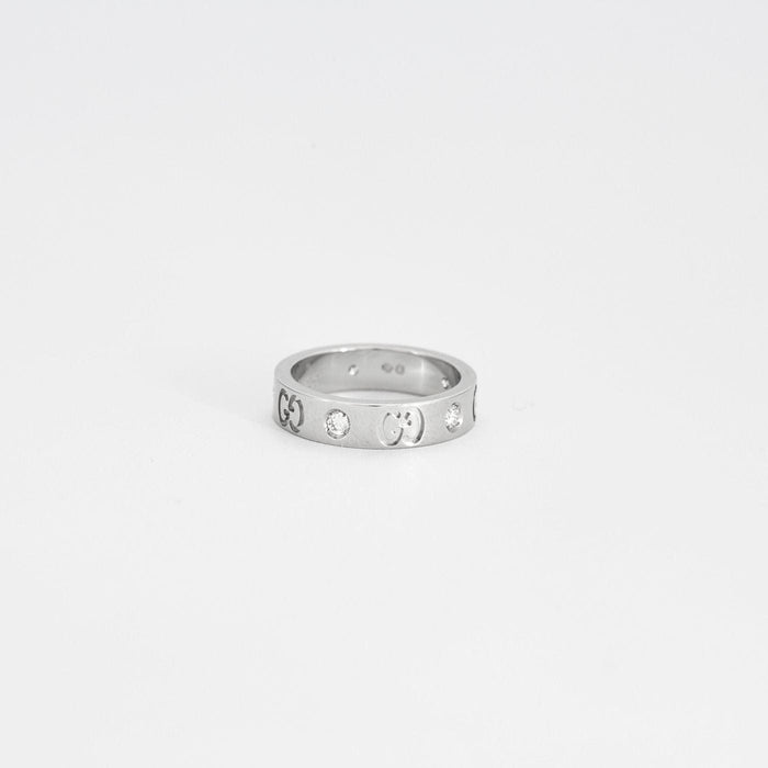 GUCCI - Ring Icon white gold and diamonds