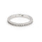Bague 47 Bague Demi alliance Or blanc Diamant 58 Facettes 1816319CN