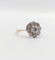 Bague 52.5 Bague marguerite antique or jaune 18k et 1,00 carats diamant taille ancienne (circa 1900) 58 Facettes A05938