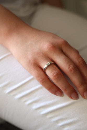 Bague 49 Cartier Bague Solitaire Tank Or blanc Diamant 58 Facettes 2308539CN