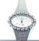 Montre Montre de dame en or blanc 18 carats en diamants ronds et baguettes. Signée PAILLARD PARIS 58 Facettes AB208