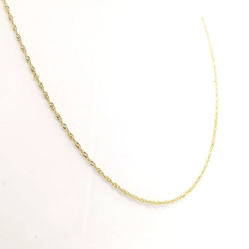 Collier Collier en or 18 carats 58 Facettes