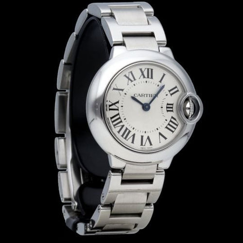 Montre Cartier Montre Ballon Bleu De Cartier 28Mm Quartz 58 Facettes MT43988