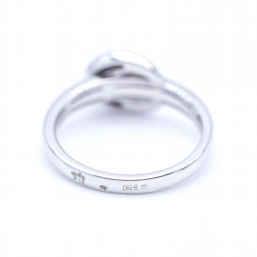 Bague 57 Bague Boucle en or blanc et diamants. Neuve. 58 Facettes N102885LF