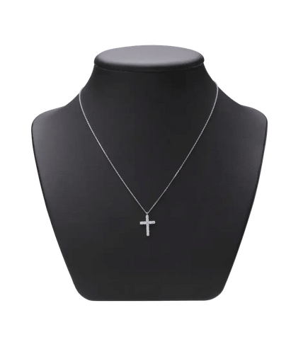 Colier Colier Frojo Aur alb 18K Diamante 58 Facettes BO210388/CROIXDIAMANTÉEFROJO