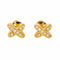 Boucles d'oreilles Chaumet Boucles d'oreilles Puces Jeux de Liens  Or jaune Diamant 58 Facettes 4437823CN