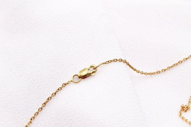 Collier Collier Point Lumineux or jaune diamant 58 Facettes 250133