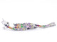 Bracelet Bracelet tennis en or blanc avec pierres précieuses multicolores 58 Facettes 2292