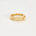 Bague 49 GUY LAROCHE - Bague ceinture or jaune et diamants 58 Facettes GU109