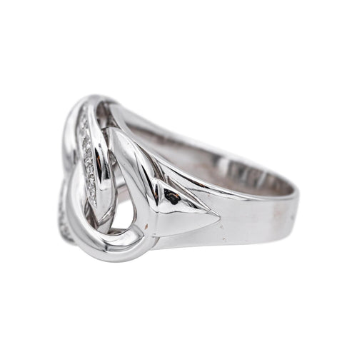 Beyaz Altın Elmas Yüzük 