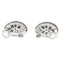 Boucles D'Oreilles Diamants Noirs Blancs 58 Facettes 4166