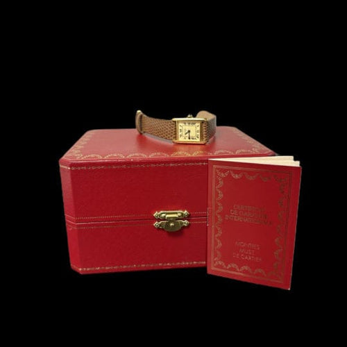 Montre Cartier Montre Tank Vermeil 58 Facettes MT43392