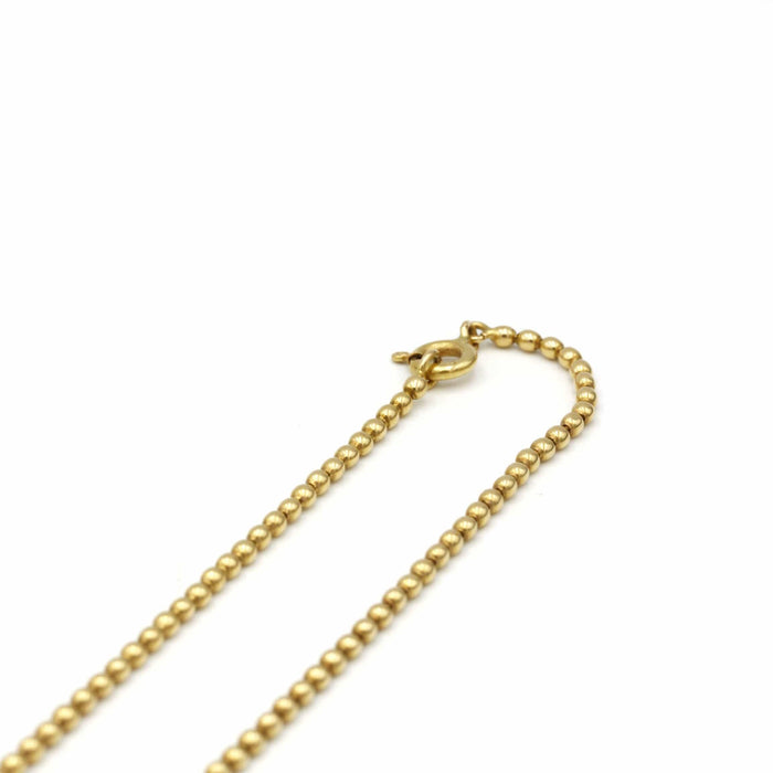 Collier Collier boule or jaune 58 Facettes 240232R