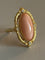Bague 53.5 Bague Or Jaune Corail Diamants 58 Facettes LOT 6096