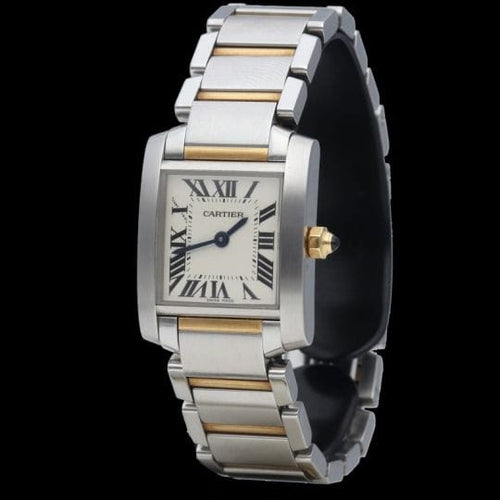 Montre Cartier Montre Tank Francaise Pm 58 Facettes MT42950