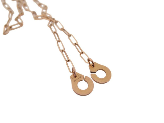 Collier collier DINH VAN menottes r10 654107 en or rose 18k pochon 58 Facettes 268898