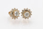 Boucles d'oreilles Boucles d'oreilles en or rosette et diamants 1,70 ct 58 Facettes 11392
