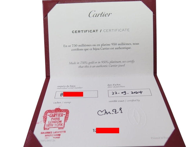 Bague 56 bague CARTIER juste un clou pm or gris 18k t 56 crb4226000 58 Facettes 268893