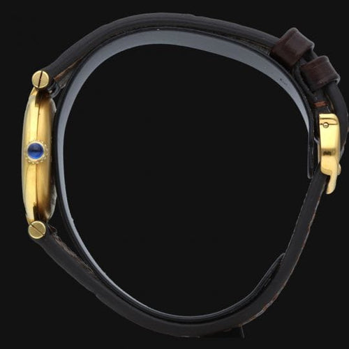 Montre Cartier Montre Must De Cartier Vermeil 58 Facettes MT41255