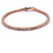 Bracelet BRACELET UNISEXE « TENNIS » - OR ROSE 18 KT - DIAMANTS 58 Facettes