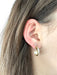 Boucles d'oreilles Boucles d'oreilles en or avec perles et diamants signées par JKa 58 Facettes